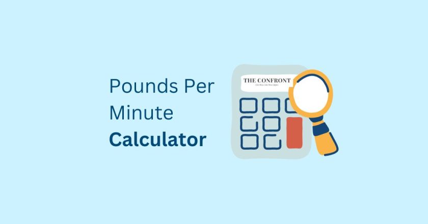 Pounds Per Minute Calculator