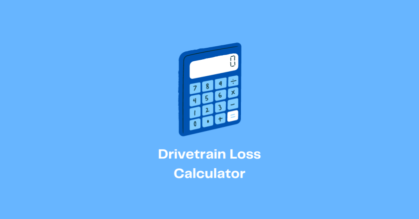 Drivetrain Loss Calculator