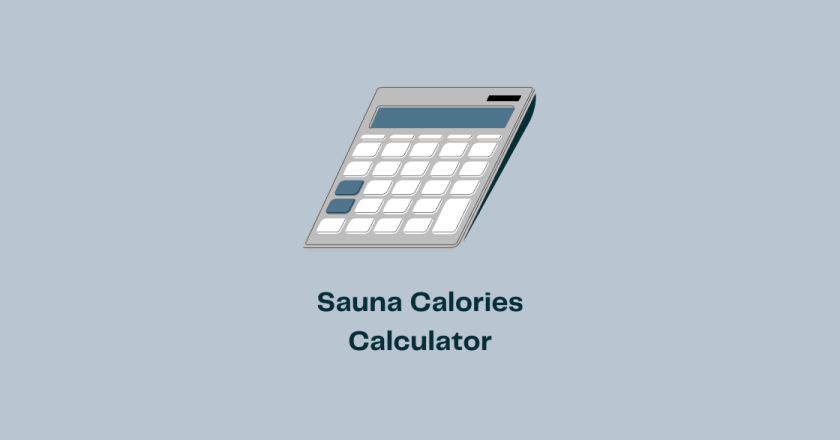 Sauna Calories Calculator