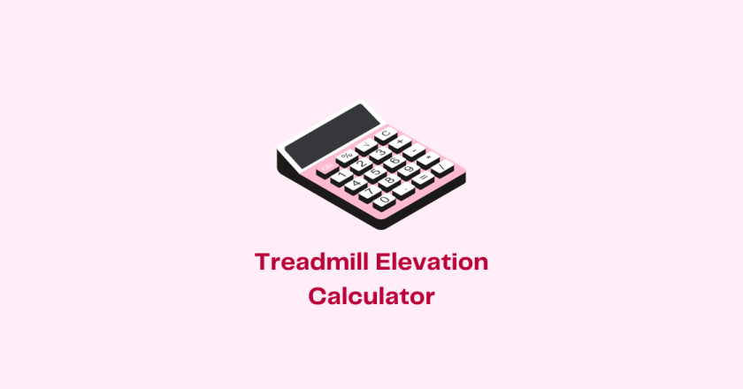 Treadmill Elevation Calculator