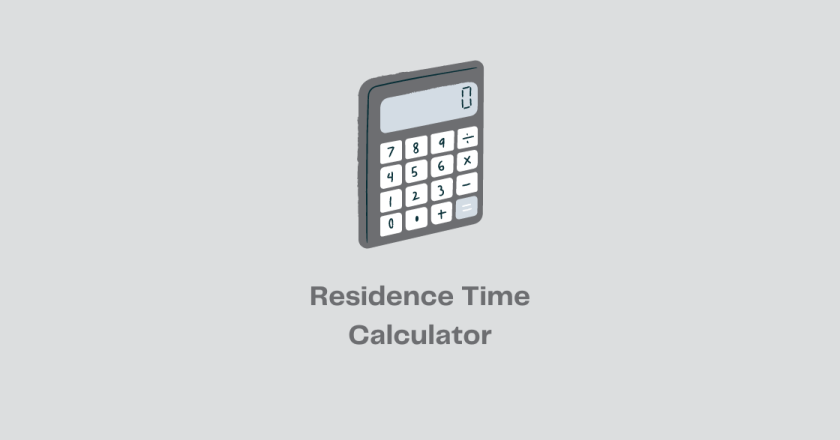 Residence Time Calculator